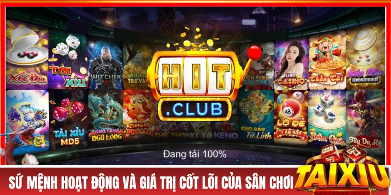 Sứ mệnh hoạt động và giá trị cốt lõi của sân chơi