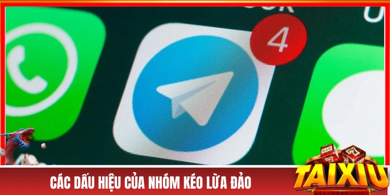 Các dấu hiệu của nhóm kéo tài xỉu lừa đảo